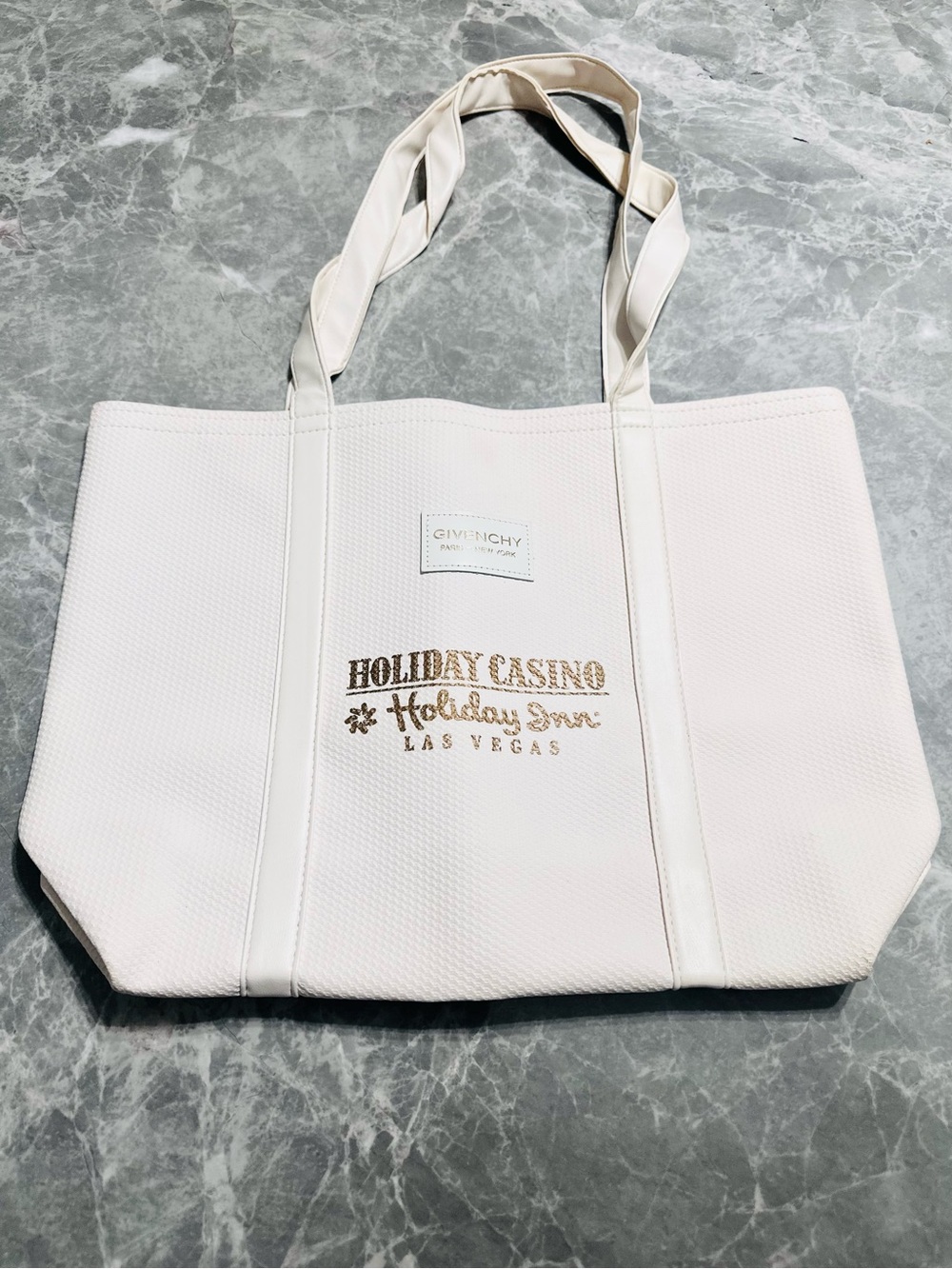 GIVENCHY PARIS Collectors Item Luxury Brand Tote Italian Made Clean Interior